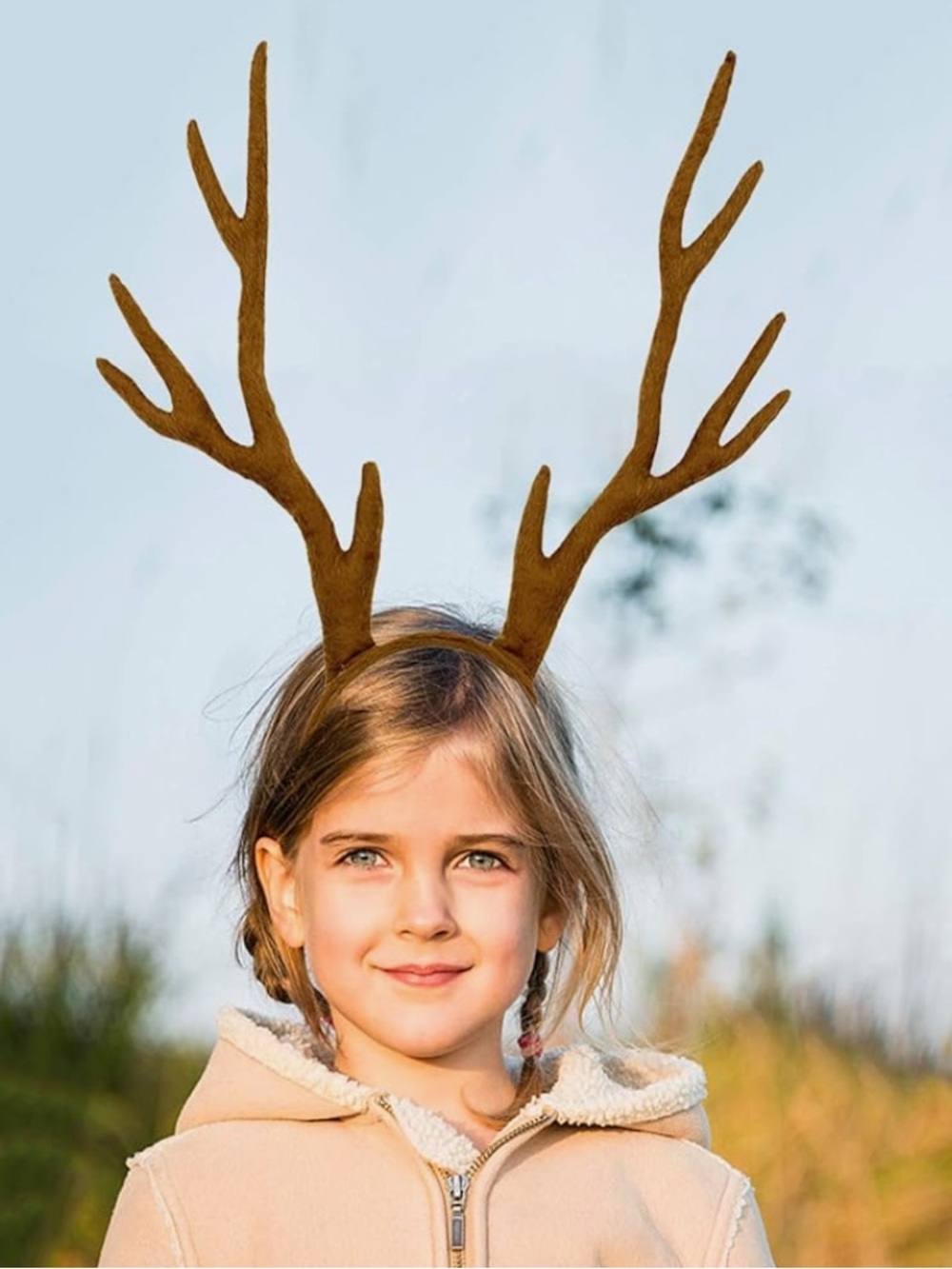 Reindeer Rudolph Antler Headband